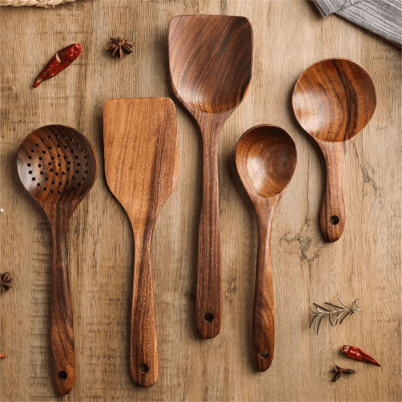 RusticCollective™ Premium Wooden Utensils