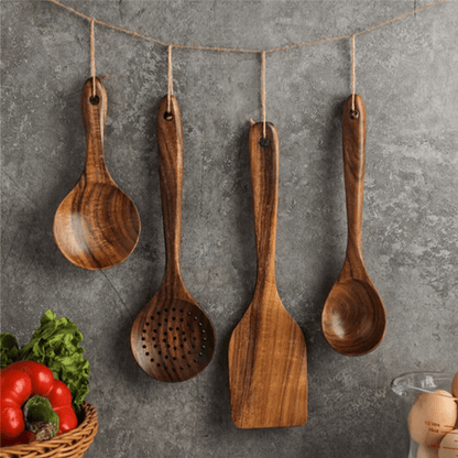 RusticCollective™ Premium Wooden Utensils