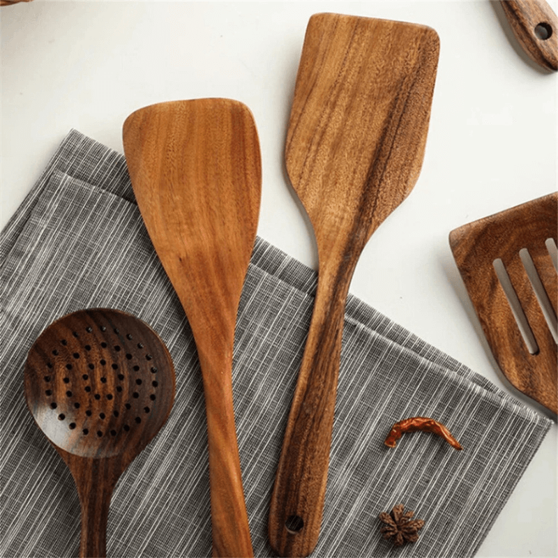 RusticCollective™ Premium Wooden Utensils